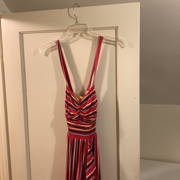 Anthropologie Gabriela Ruffled Maxi Dress S S - Picture 4 of 16